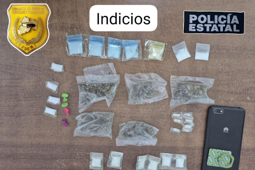 Detienen en Ecatepec a menor de edad por delitos contra la salud