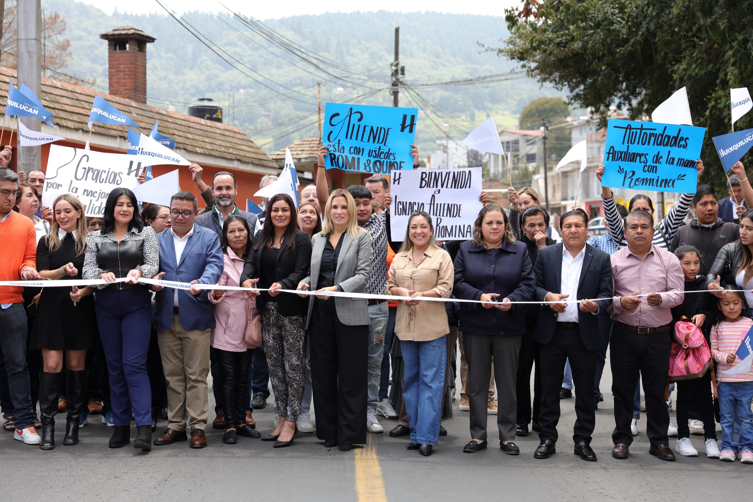 Entregan repavimentación de la carretera Huixquilucan–La Marquesa