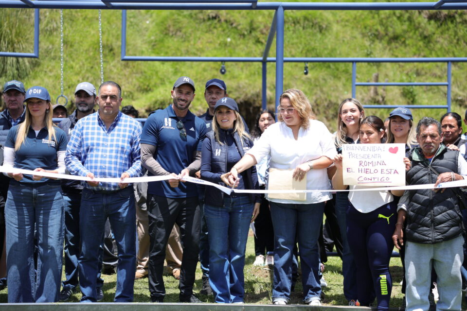 Huixquilucan arranca tercera fase de gimnasios al aire libre