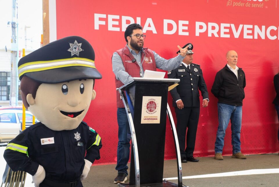 Naucalpan impulsa Feria de Prevención del Delito y la Delincuencia
