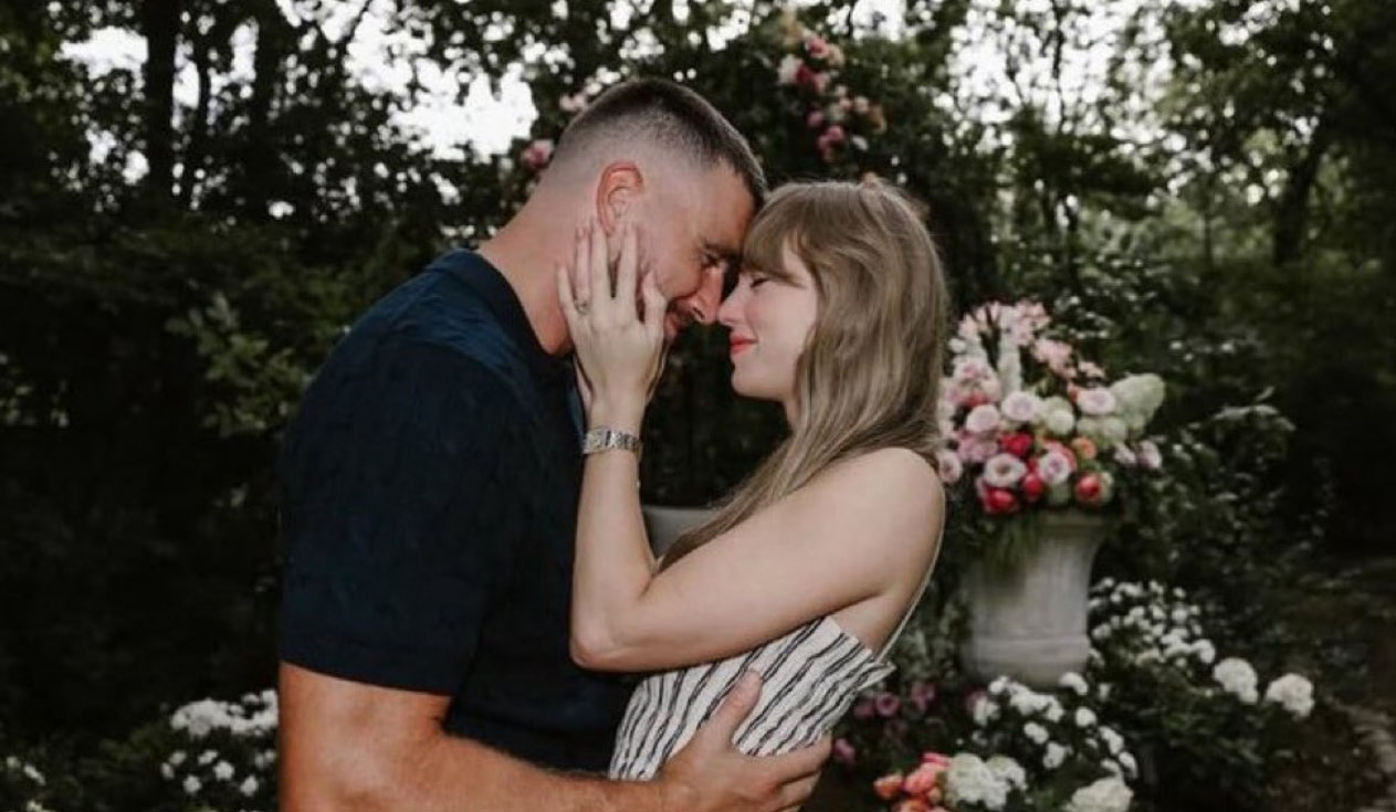 Taylor Swift y Travis Kelce anuncian su compromiso