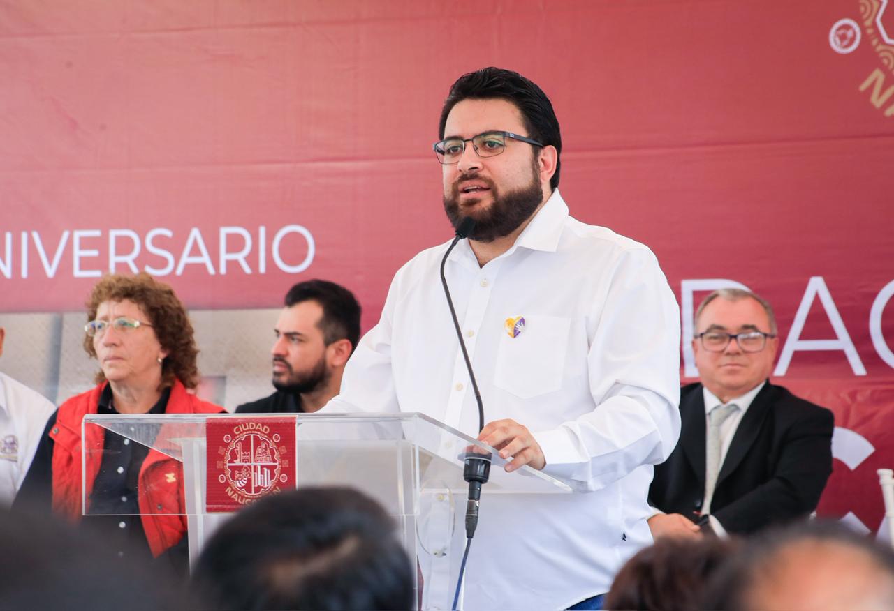Alcalde Isaac Montoya encabeza festejos por el 151 aniversario de Naucalpan