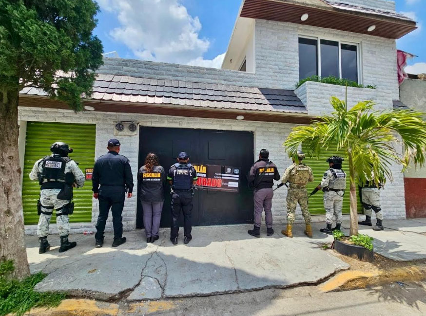 Aseguran 49 inmuebles invadidos en el Edomex