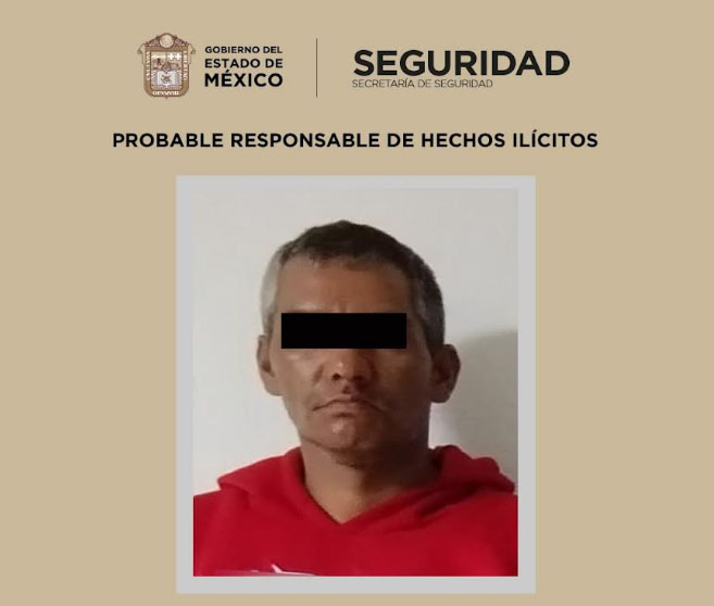 Capturan a presunto narcomenudista en Chimalhuacán