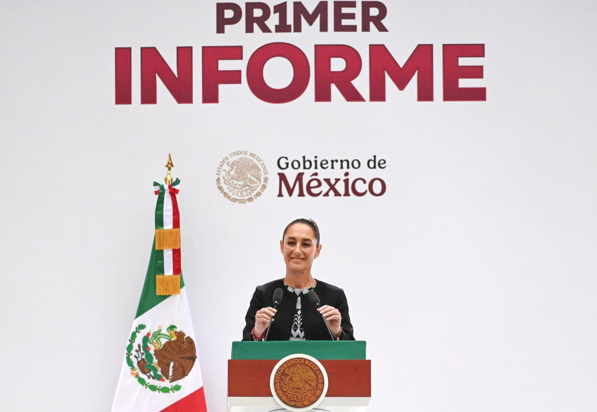 Claudia Sheinbaum rinde Primer Informe de Gobierno