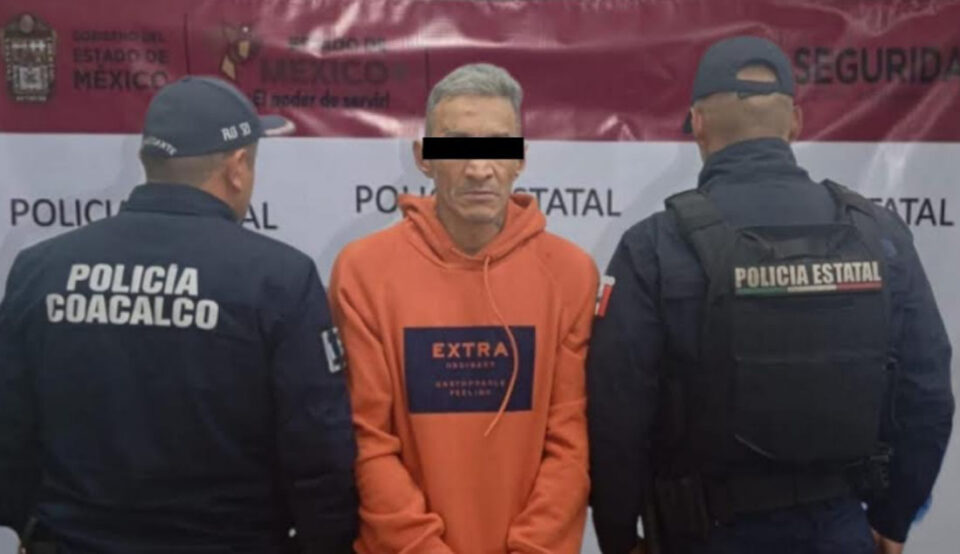 Detienen a presunto generador de violencia en Coacalco