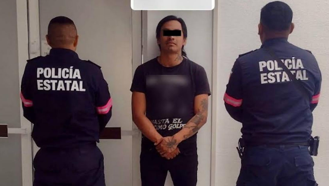 Detienen a presunto responsable de agredir a una mujer en Tultitlán