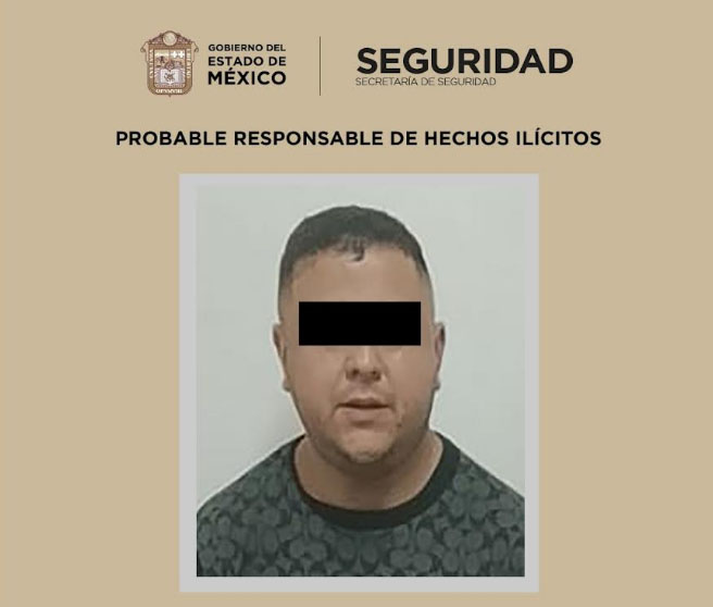 Detienen a presunto responsable de delitos contra la salud en Naucalpan