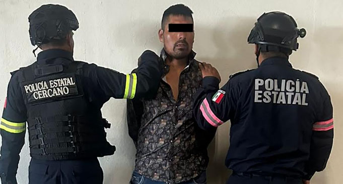 Detienen a presunto violador en Tenango del Valle