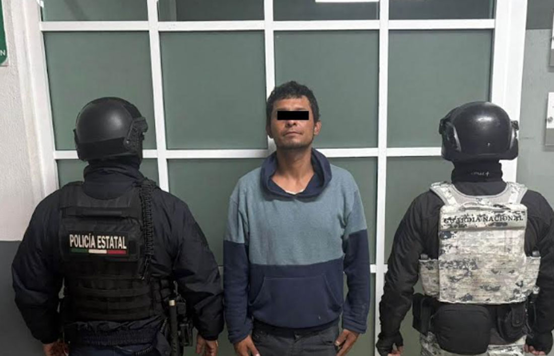 Detienen a sospechoso de portación de arma de fuego en Naucalpan