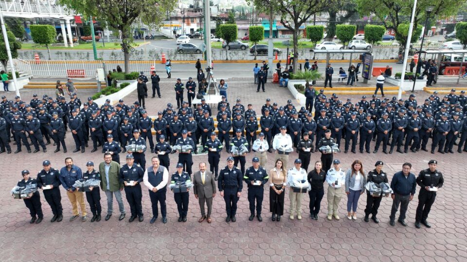 Gobierno de Atizapán refuerza la seguridad con nuevos uniformes