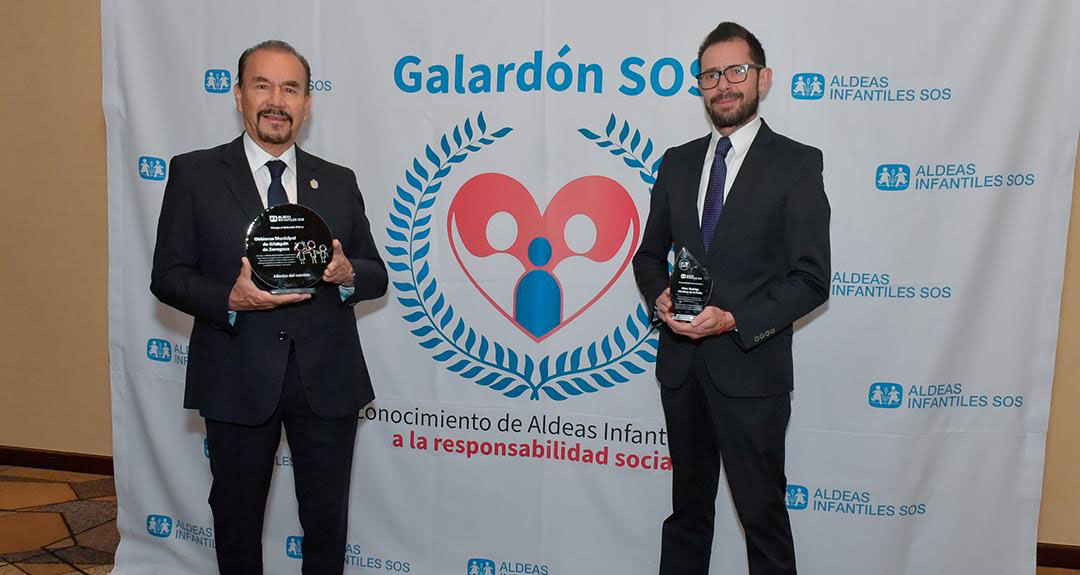 Aldeas Infantiles SOS reconoce a Pedro Rodríguez por apoyar a la niñez