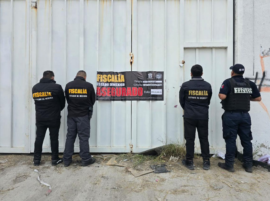 Aseguran en Huehuetoca mercancía y vehículos robados con valor de 2.3 mdp