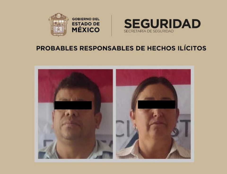 Detienen a dos implicados por abuso de confianza y robo en San Mateo Atenco