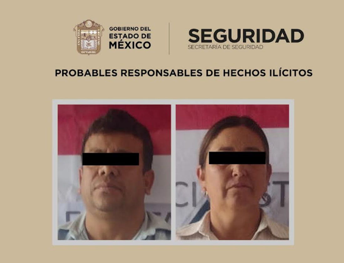 Detienen a dos implicados por abuso de confianza y robo en San Mateo Atenco