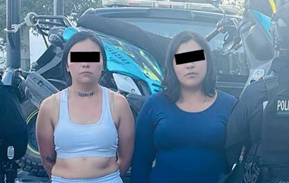 Detienen a dos presuntas defraudadoras en Tultitlán