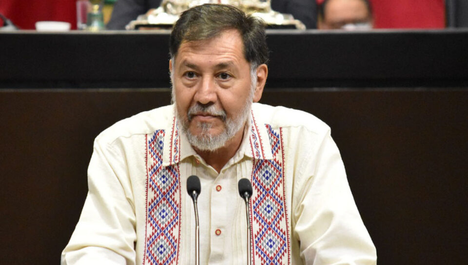 Gerardo Fernández Noroña pide licencia en el Senado para viajar a Palestina