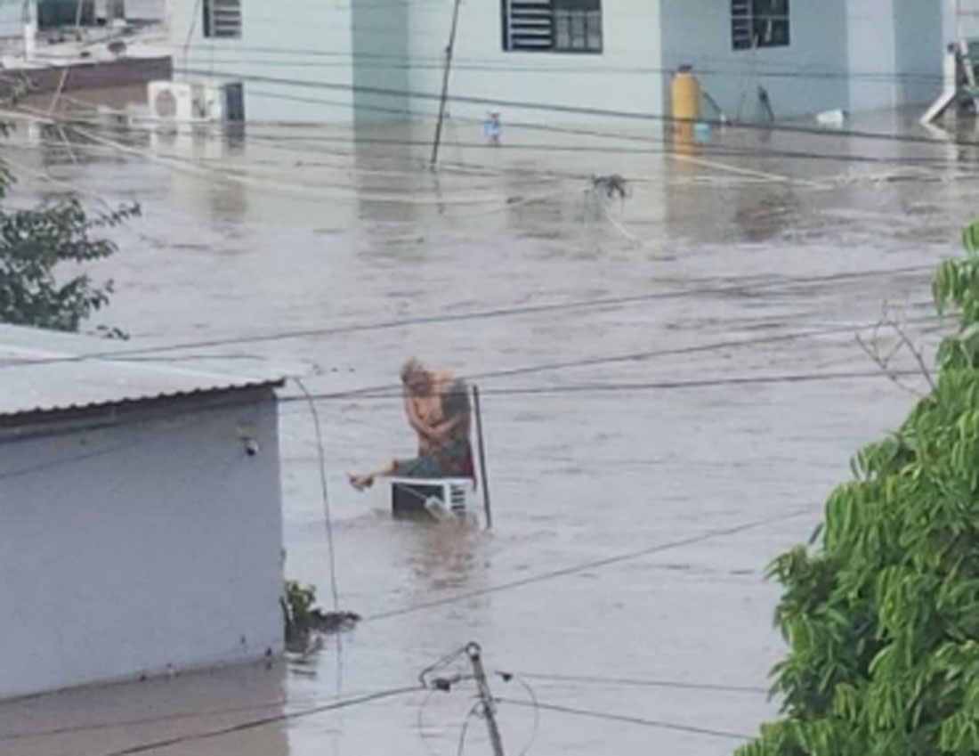 Inundaciones en Poza Rica: pobladores claman por ayuda tras desbordamiento del río Cazones