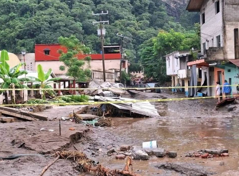 Lluvias en México dejan 64 muertos y graves afectaciones en varios estados