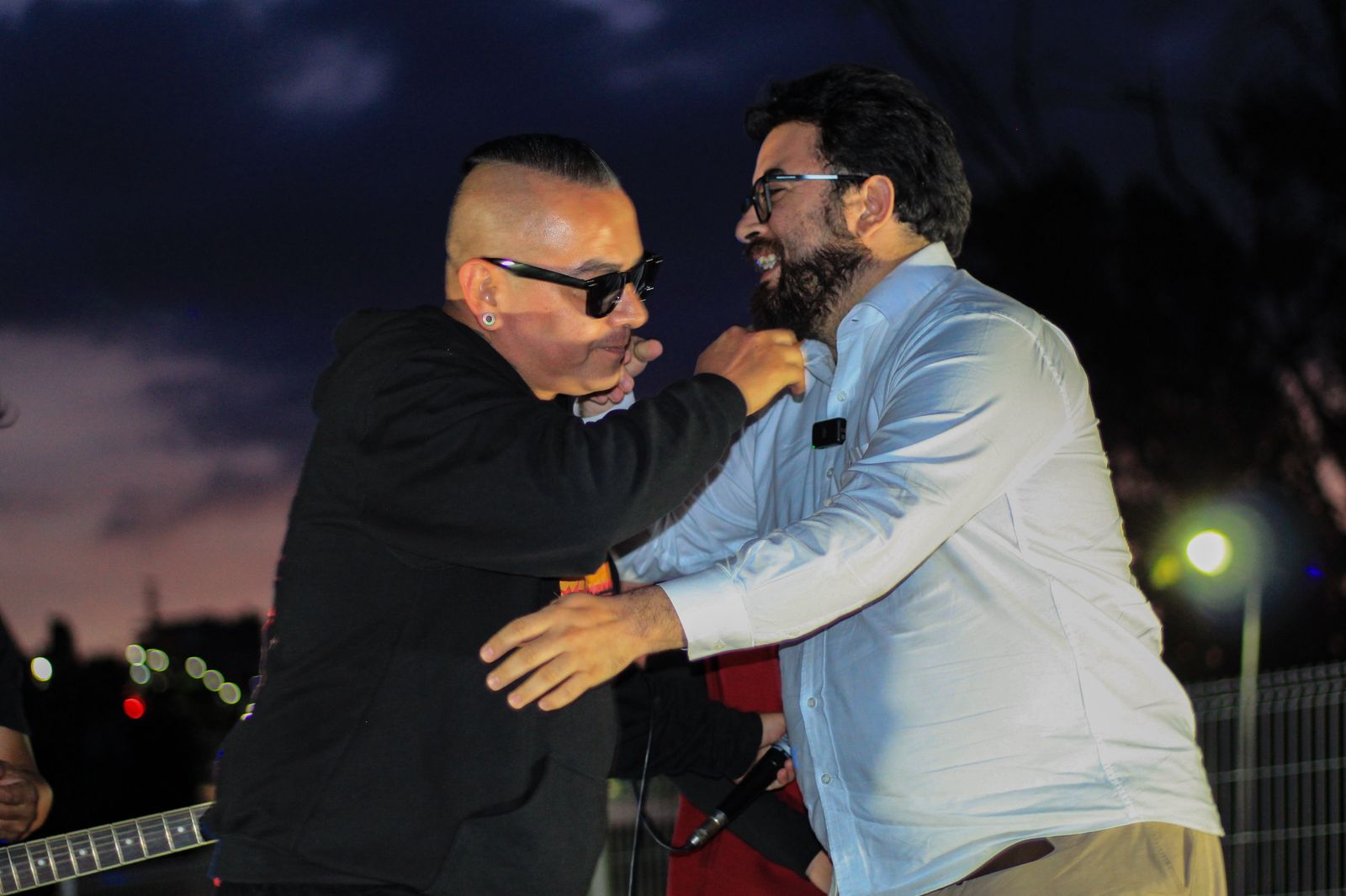 Nana Pancha ilumina los Arcos de Los Remedios rumbo al Festival Internacional Las Cuatro Casas