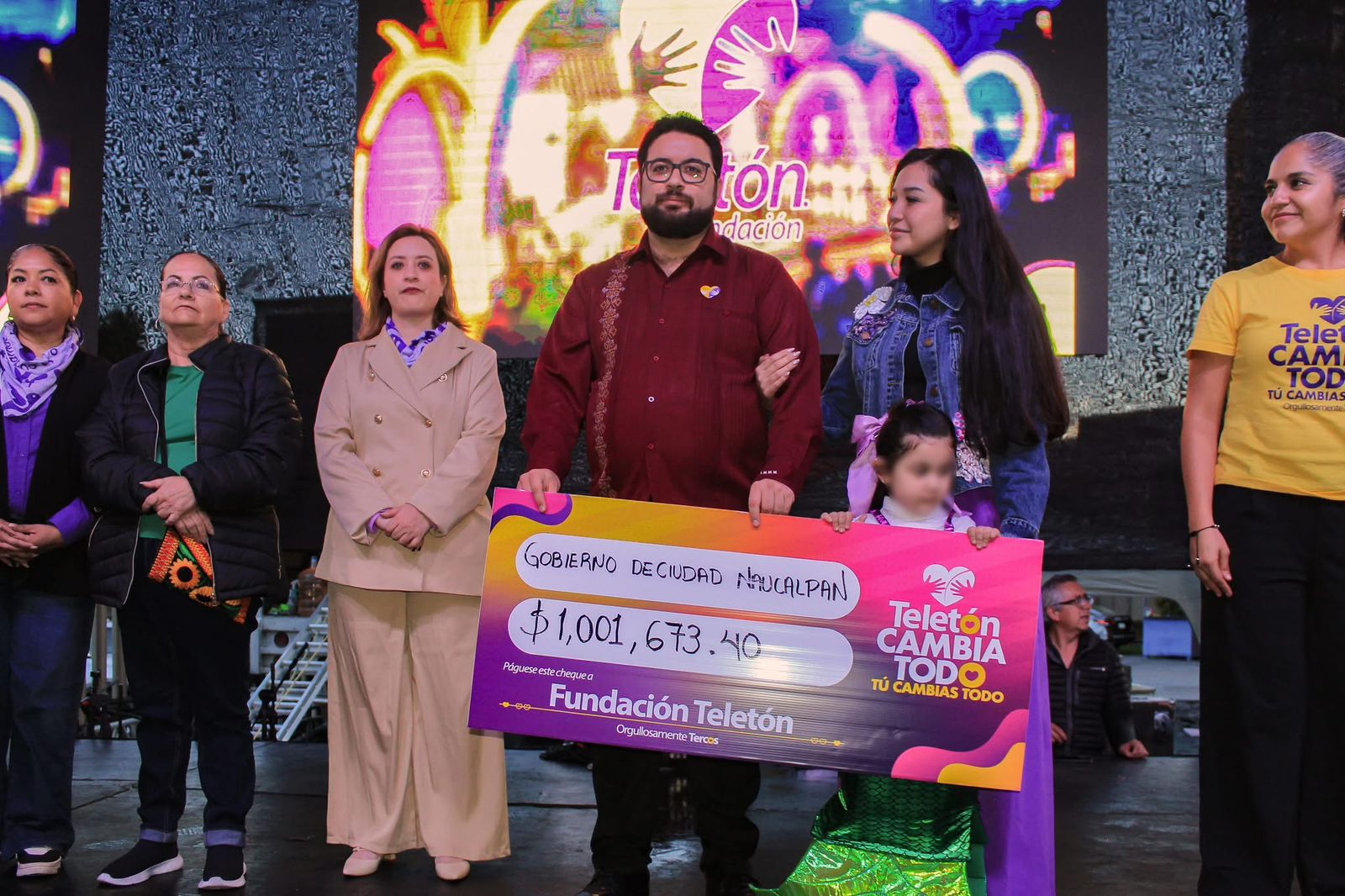 Naucalpan se suma al Teletón 2025 con una aportación histórica en favor de la inclusión