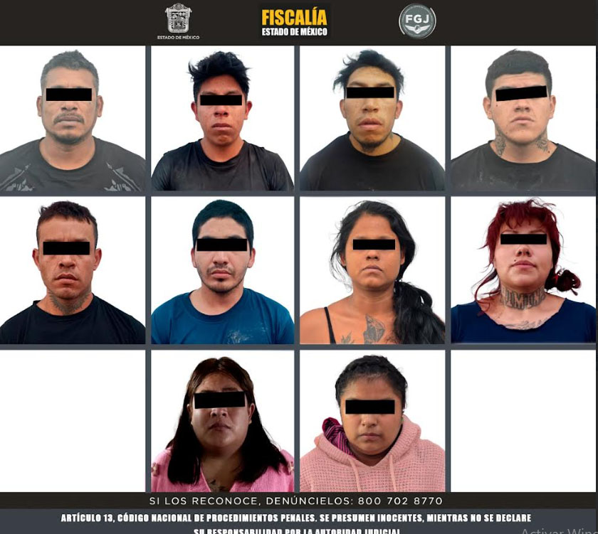 Procesan en Villa de Allende a 10 presuntos secuestradores