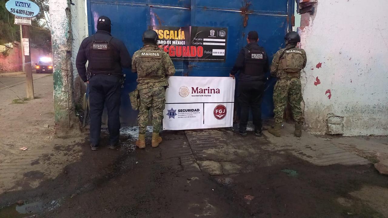 Realizan megaoperativo contra el huachicoleo de agua en Ecatepec