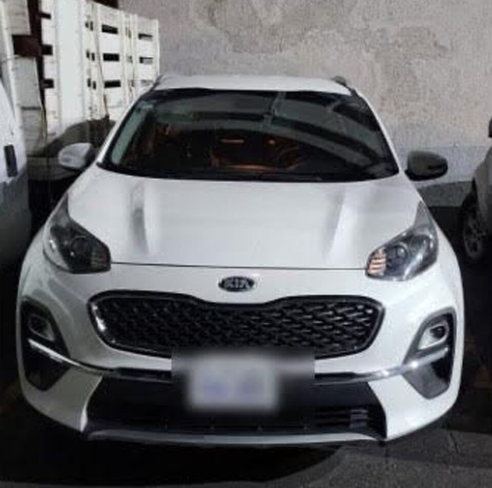 Aseguran vehículo presuntamente usado en diversos robos en el Edomex