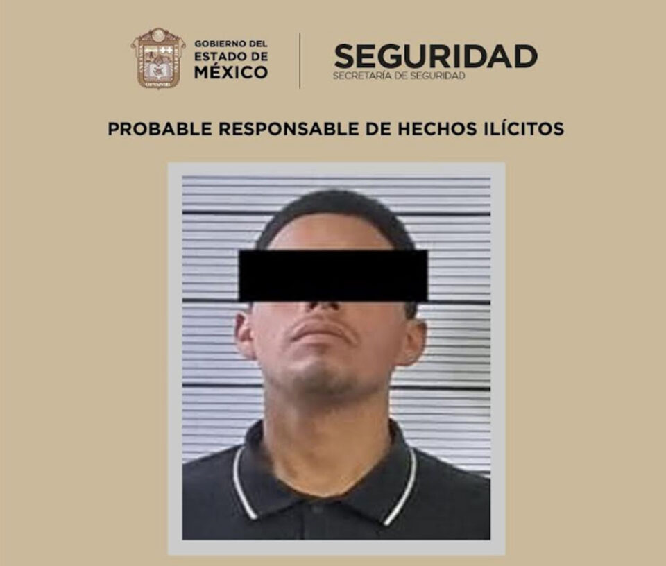 Detienen a presunto narcomenudista en operativo de Valle de Chalco