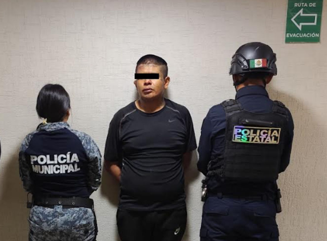 Capturan en Texcoco a presunto responsable de robo de vehículo