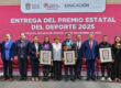 Delfina Gómez reconoce a atletas y entrenadores mexiquenses con el Premio Estatal del Deporte 2025