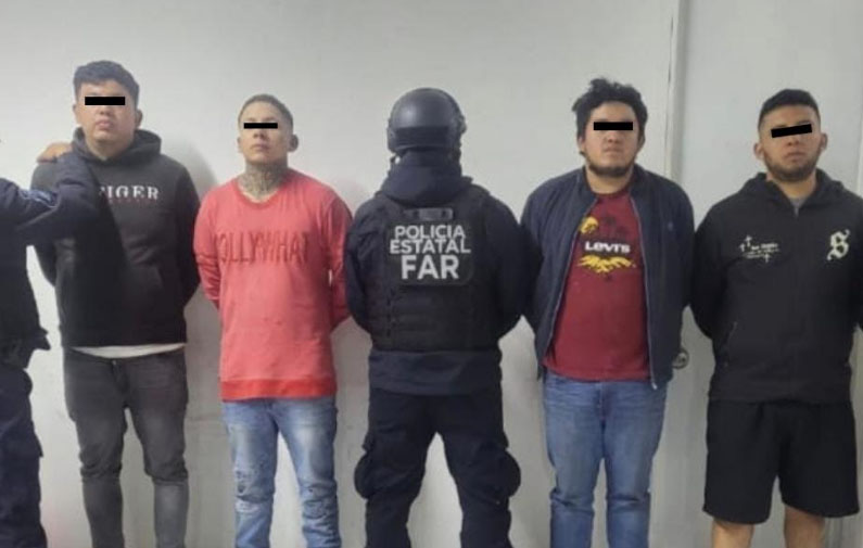Detienen a cuatro presuntos generadores de violencia en Tlalnepantla