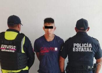 Detienen a presunto implicado en robo con violencia a transeúnte en Edomex