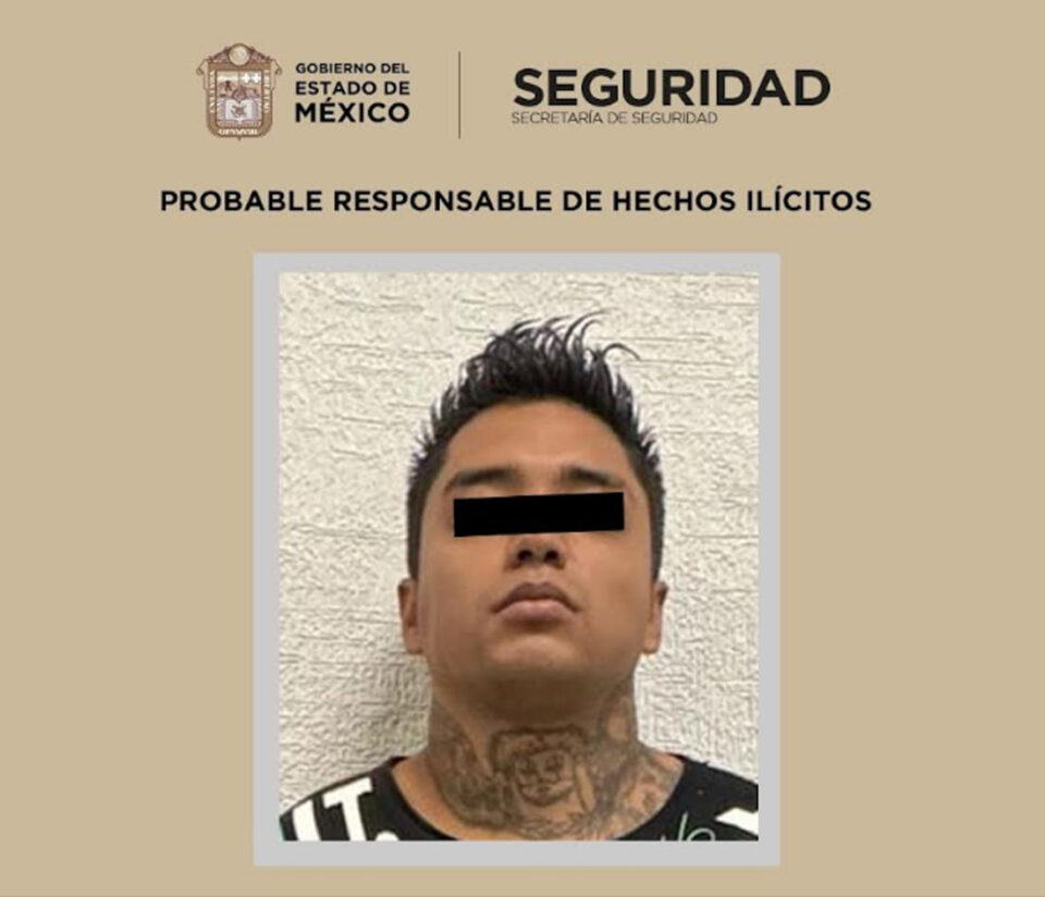 Detienen a sospechoso de secuestro exprés en Edomex