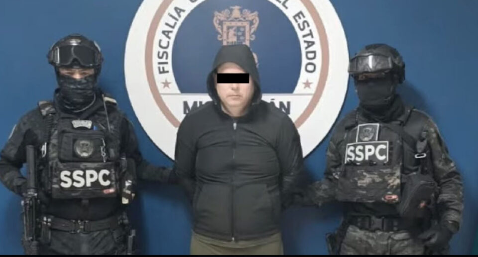 Detienen al presunto autor intelectual del asesinato de Carlos Manzo