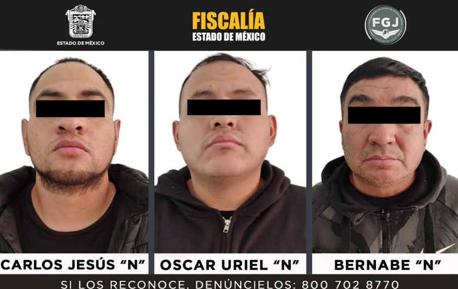 Dictan prisión a tres por secuestro exprés y robo de carga Nike en Edomex