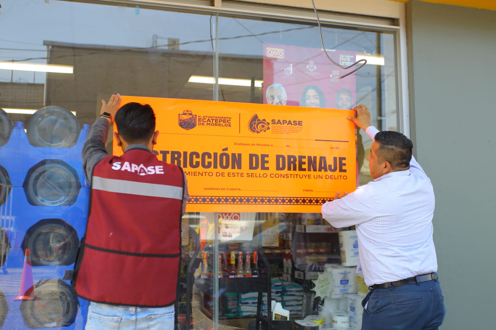 Ecatepec restringe servicios a comercios que incumplen pagos