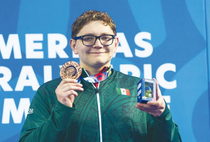 Edoméx destaca en Chile: paratletas juveniles suman 15 medallas