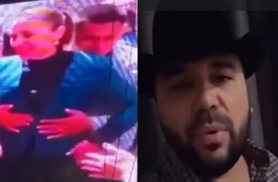 Fidel Rueda se disculpa tras proyectar imágenes de Claudia Sheinbaum en su concierto en Michoacán