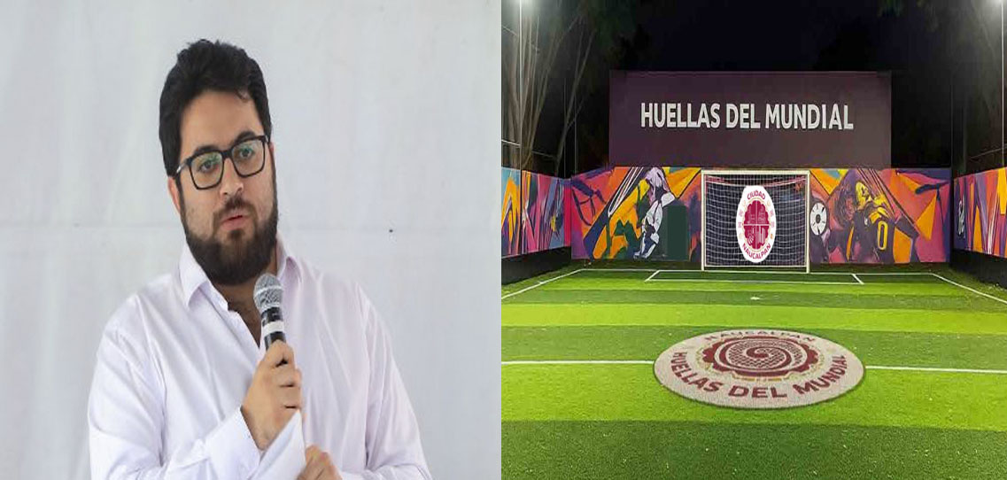 Isaac Montoya ordena rehabilitar polvorines futboleros con pasto sintético y luminarias