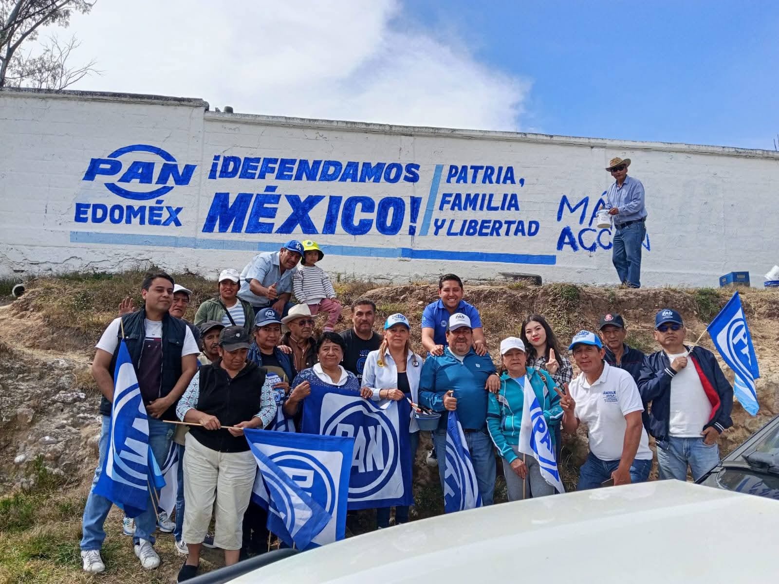 Mario Arana y Ángeles Dávila fortalecen al PAN de Nicolás Romero en su relanzamiento como partido