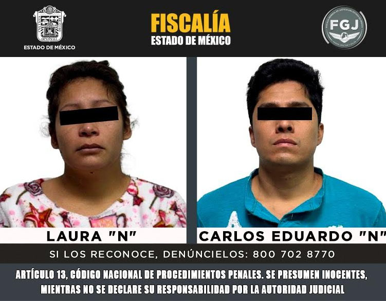 Procesan a dos sospechosos por secuestro exprés en Zumpango