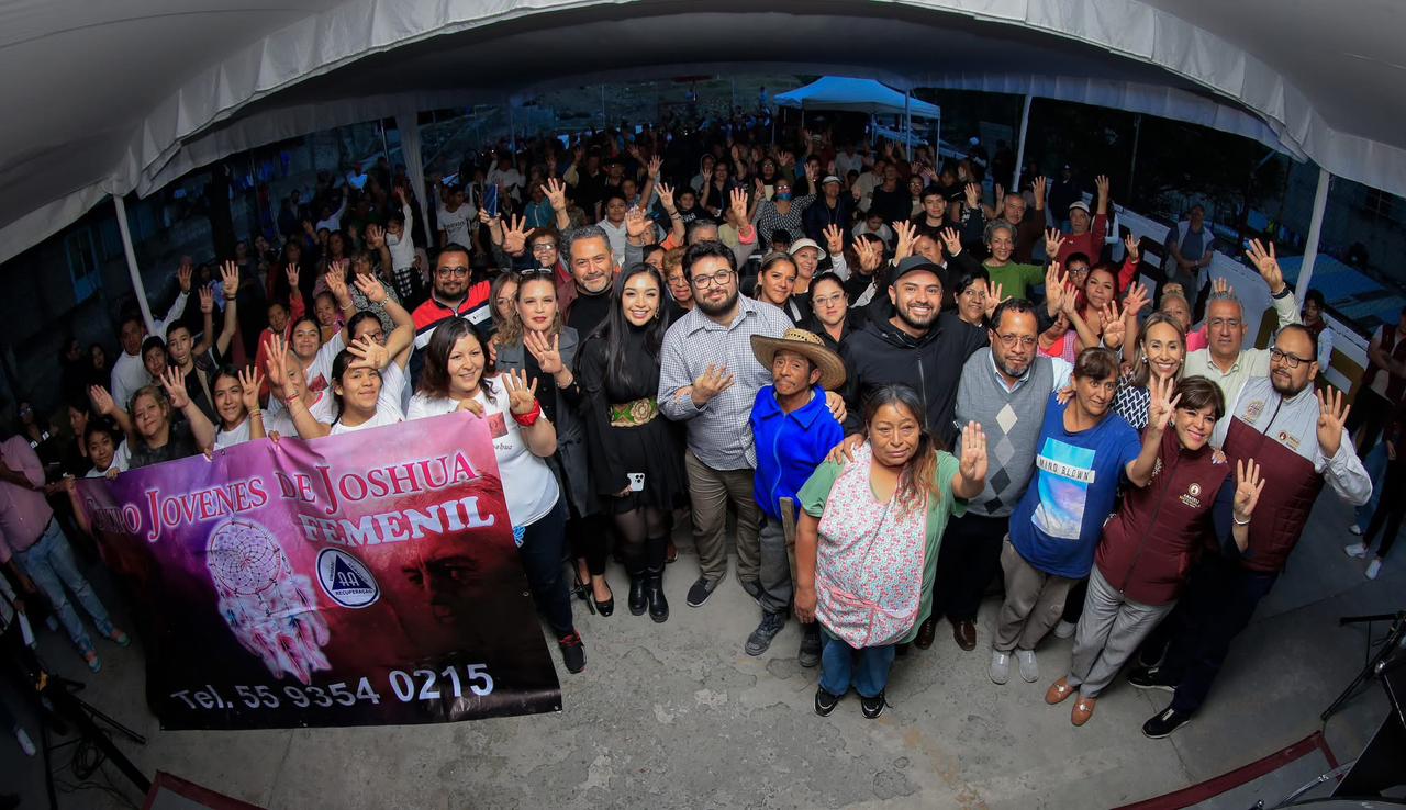 Programa “Huellas de la Transformación” rescata espacios públicos en Naucalpan