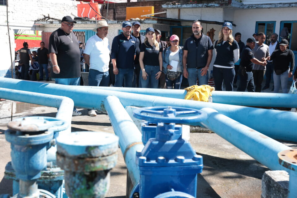 Rehabilita Huixquilucan estación de rebombeo y tanque en San Fernando