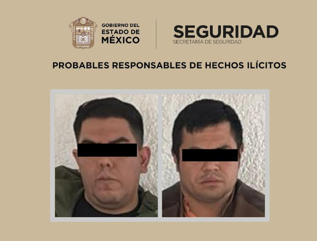Capturan a dos presuntos narcomenudistas en Nezahualcóyotl