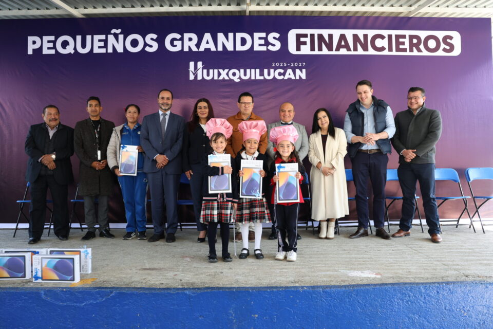 Huixquilucan fomenta educación financiera en niñas y niños con proyectos creativos