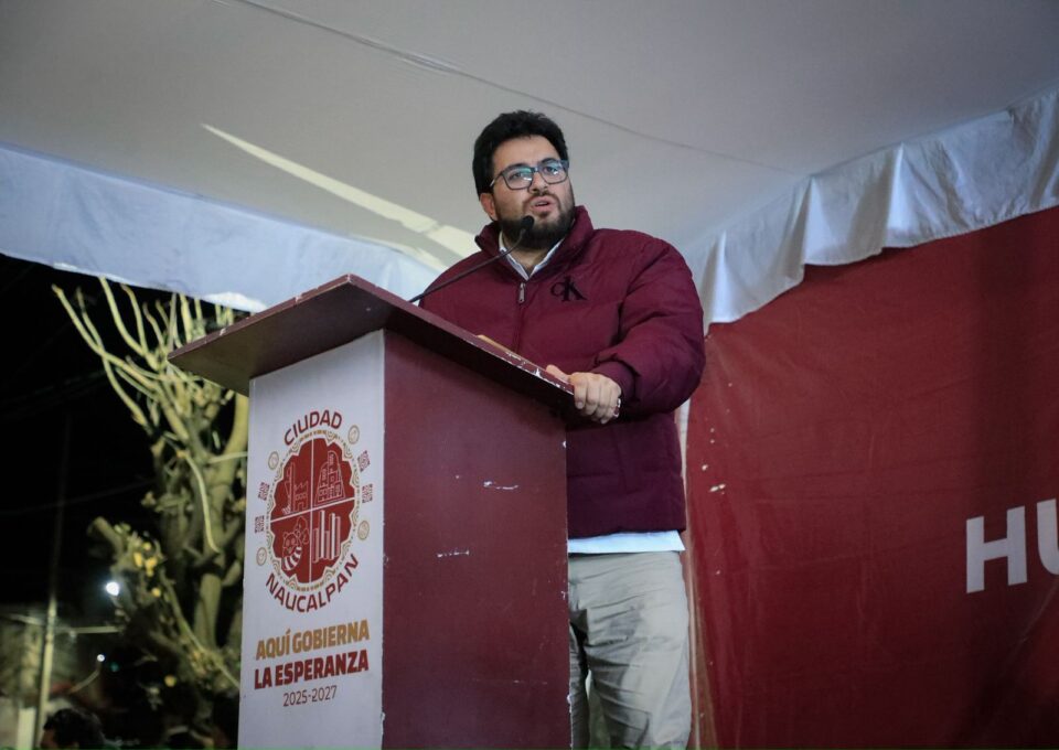 Isaac Montoya reitera compromiso de transformar colonias de Naucalpan