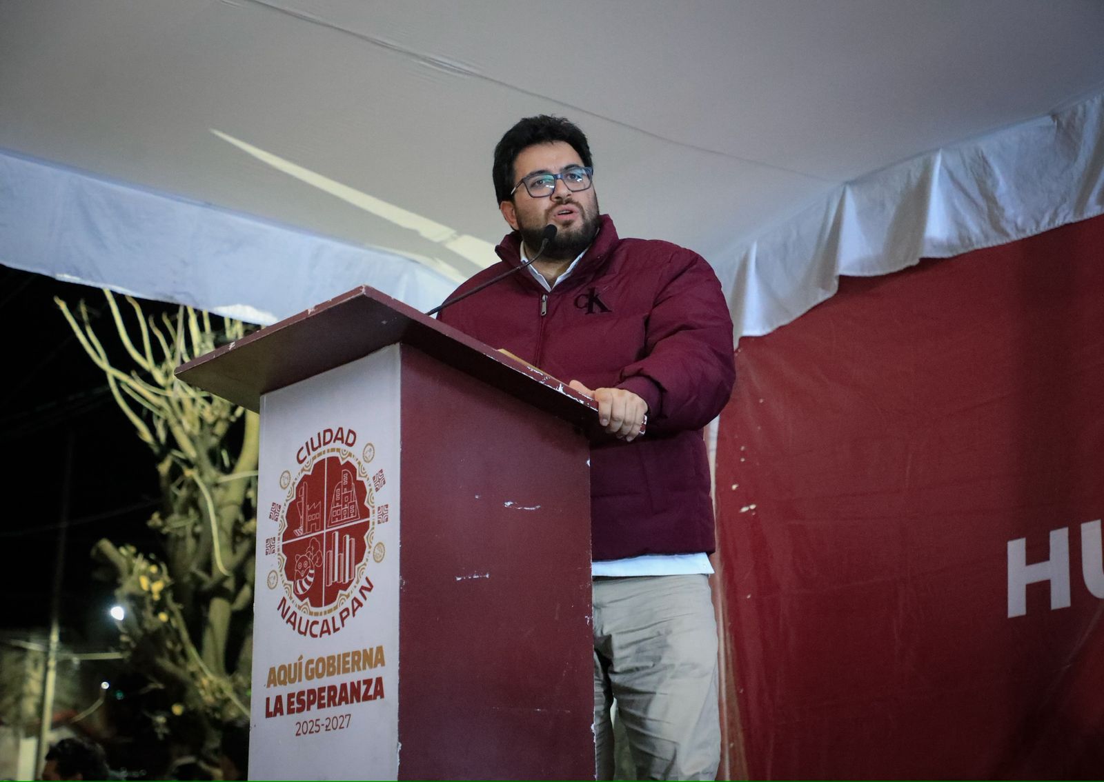 Isaac Montoya reitera compromiso de transformar colonias de Naucalpan