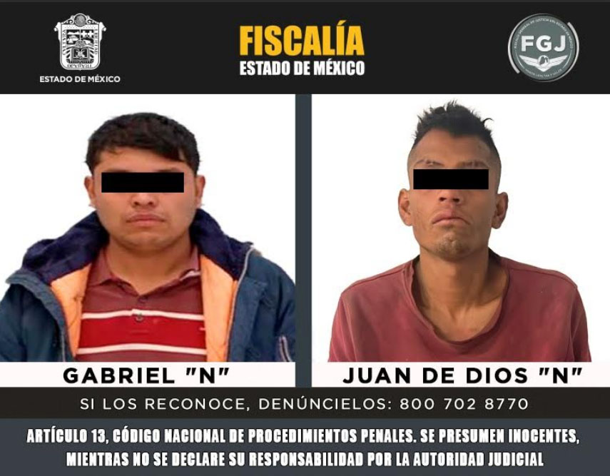 Procesan a presuntos responsables por robo a casa habitación en Edomex