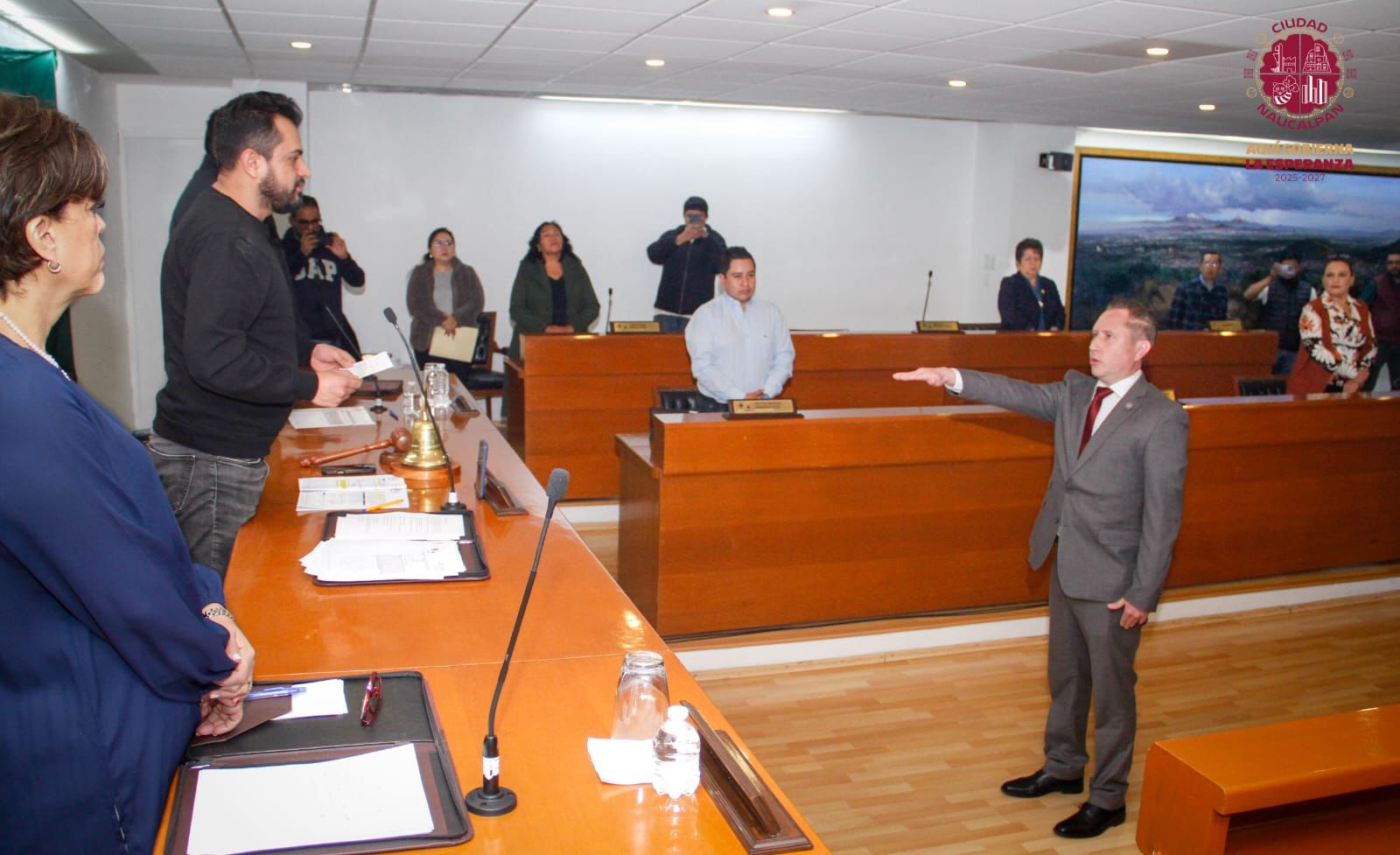 Cabildo de Naucalpan aprueba por unanimidad al titular de la Guardia Municipal